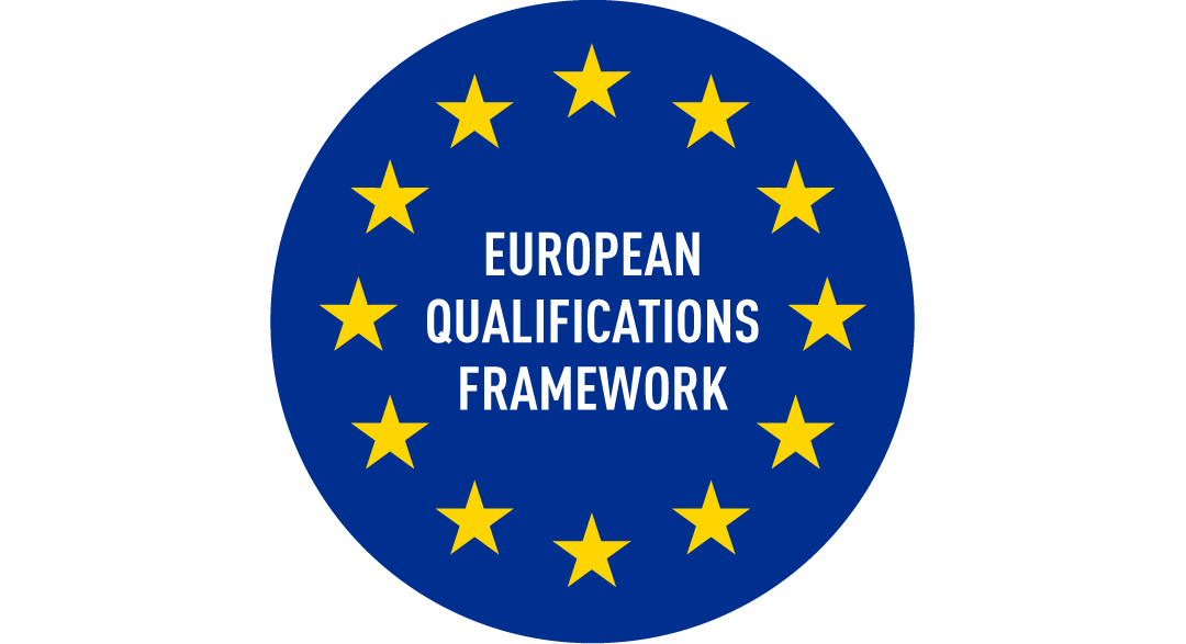 European Qualifications Framework logo, the system behind Level 5 TEFL certification for teaching in Europe