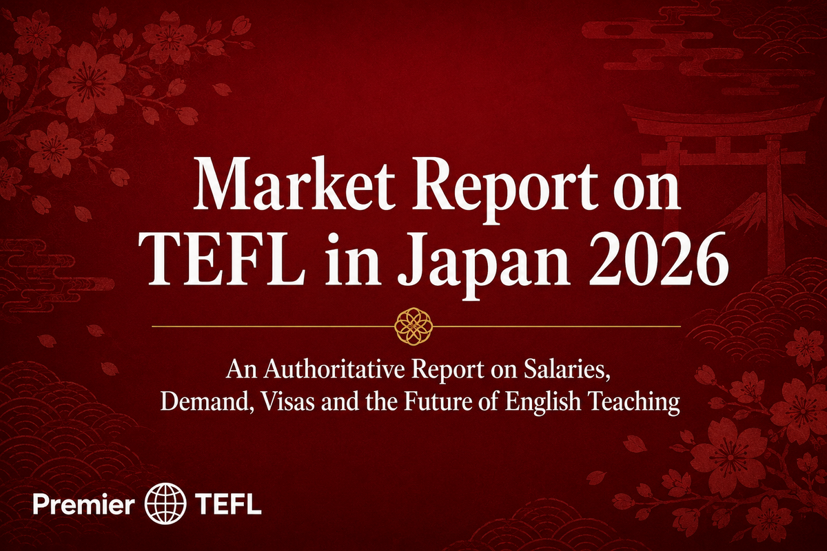 Market report on teaching English in Japan