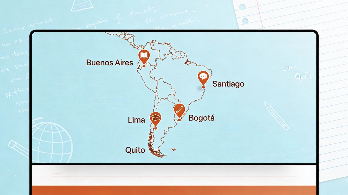 Top Cities to Teach English in South America 2026