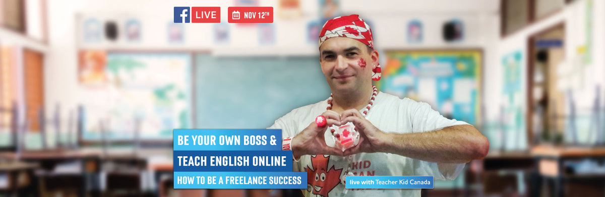Webinar: Be Your Own Boss & Teach English Online