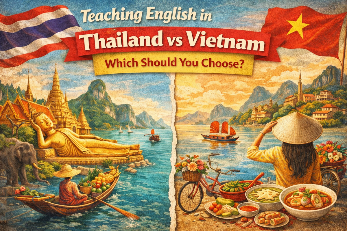 Thailand vs Vietnam: Which should you choose for teaching English?