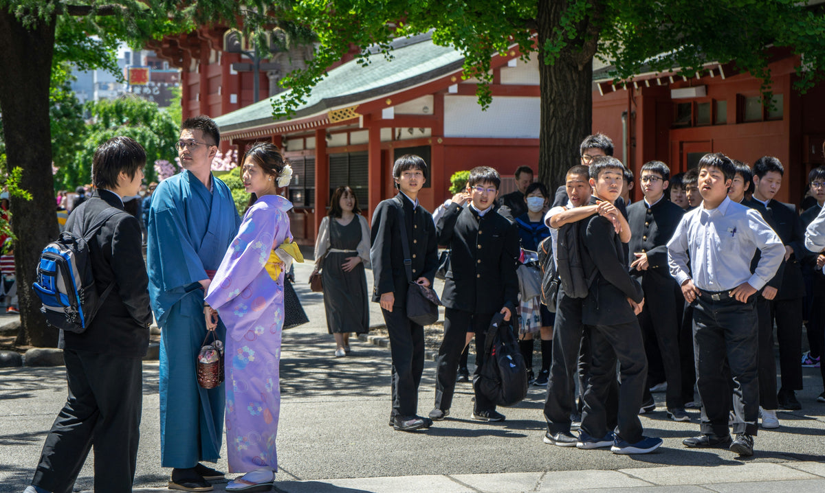 School Children Japan 