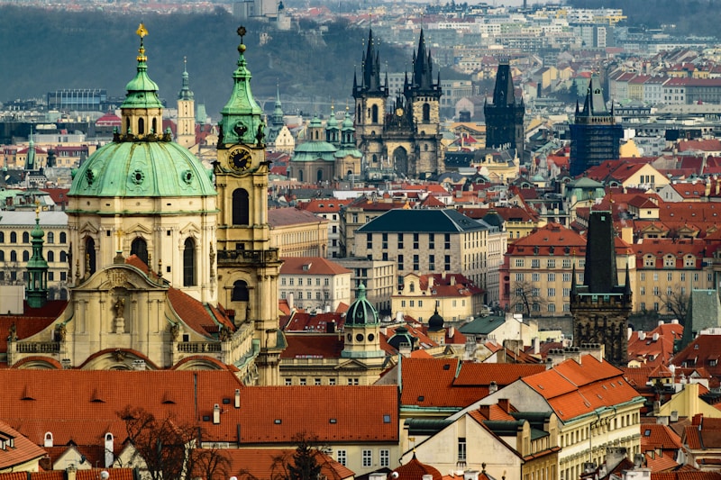 Prague skyline representing Czech Republic English teacher salary opportunities