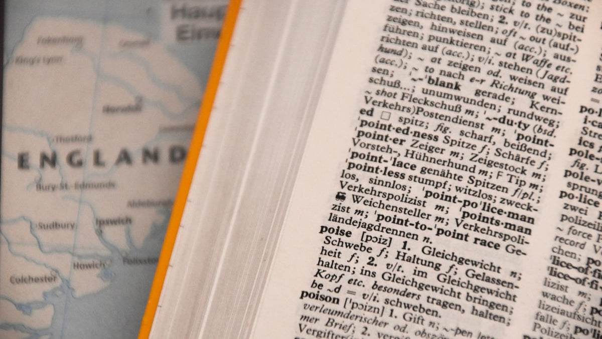 Open dictionary page illustrating the TESOL meaning of Teaching English to Speakers of Other Languages