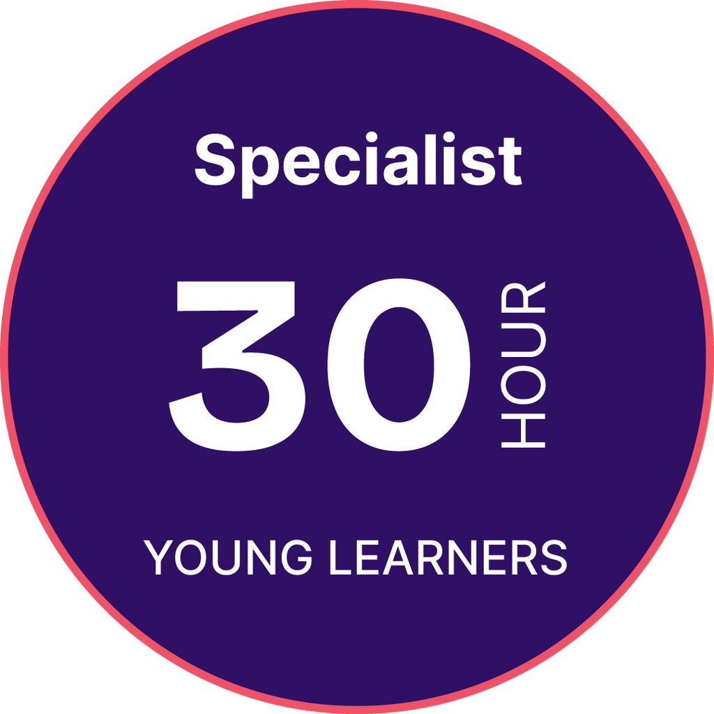 30-Hour Teaching Young Learners Course – 6 Months Study Time