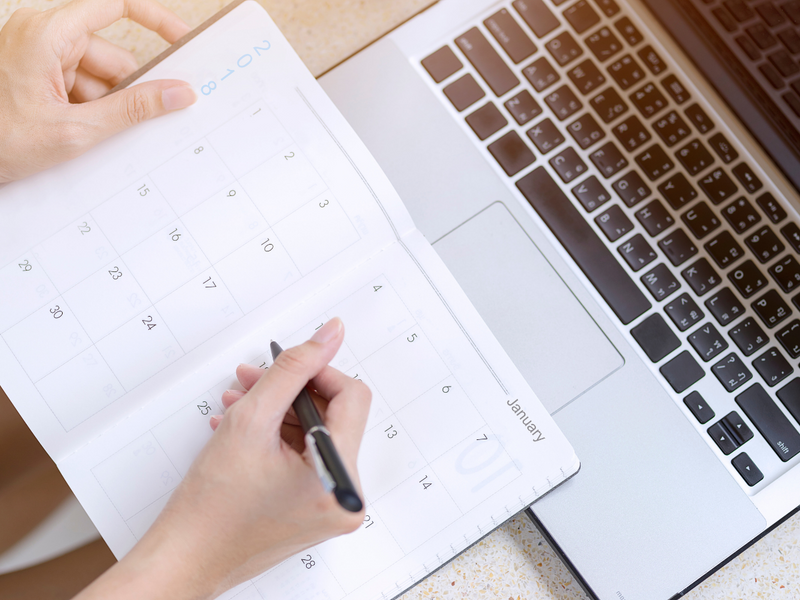 Set your own schedule and work the hours that suit you