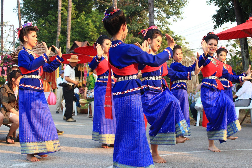 Group of Thai Dancers