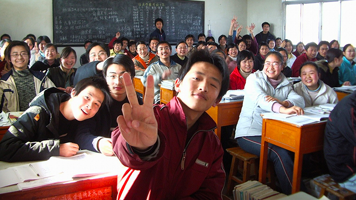 TEFL Students.TEFL in the winter season