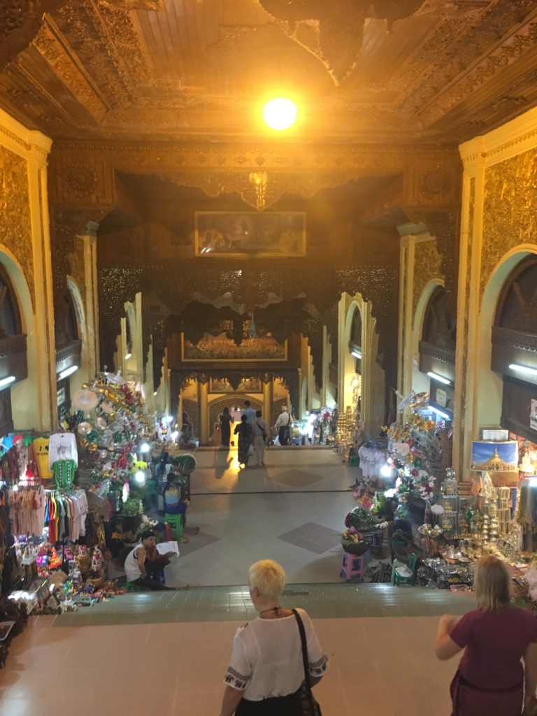 The market in Myanmar.
