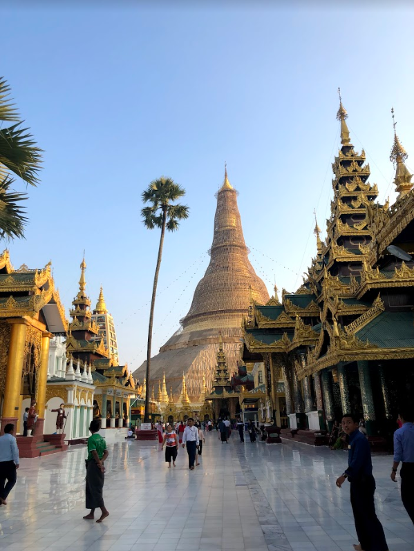 Myanmar's golden tower