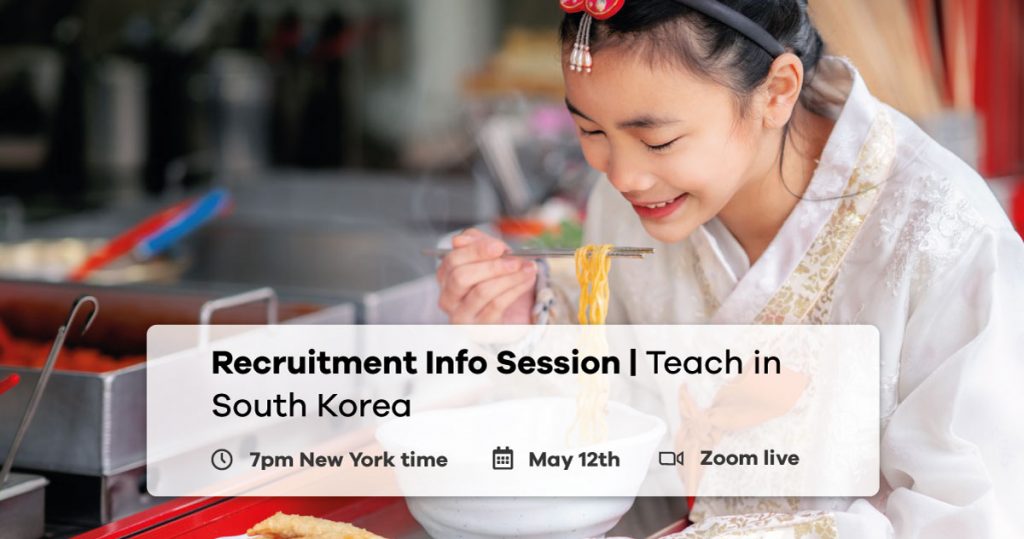 Teach in South Korea Webinar