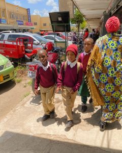 tanzanian school kids