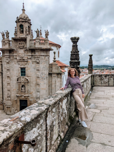 Kyla exploring Spain while teaching